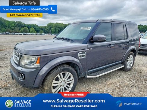 Used 2016 Land Rover LR4 HSE LUX AWD/4WD image 1