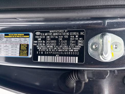 Used 2020 Kia Telluride SX w/ SX Prestige Package AWD/4WD image 45