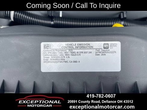 Used 2025 GMC Savana 2500 w/ Driver Convenience Package RWD image 15