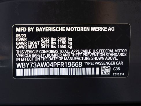 Used 2023 BMW i4 eDrive40 w/ M Sport Package RWD image 33