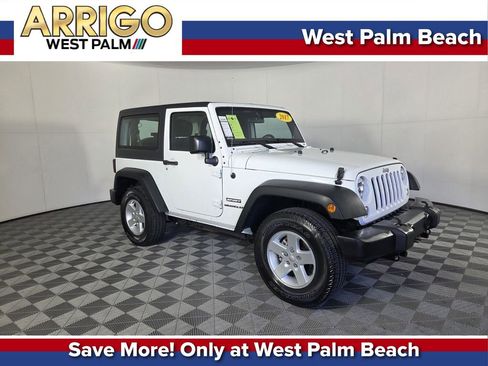Used 2017 Jeep Wrangler Sport w/ Quick Order Package 24S AWD/4WD image 1