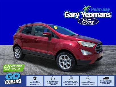 Used 2019 Ford EcoSport SE w/ SE Convenience Package