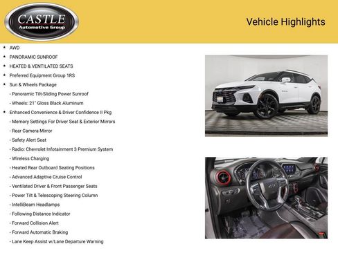 Used 2019 Chevrolet Blazer RS image 3