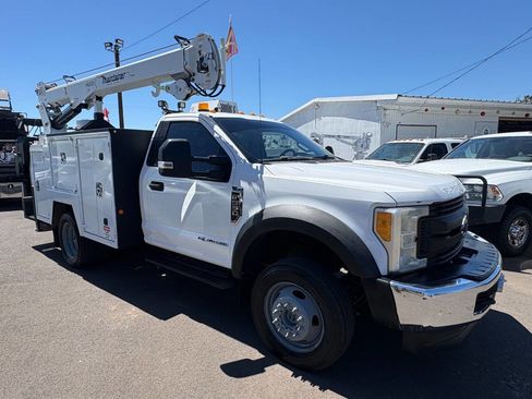 Used 2017 Ford F550 4x4 Regular Cab Super Duty w/ Power Equipment Group image 1
