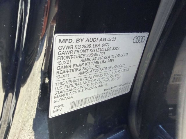 Used 2023 Audi Q8 Premium w/ Convenience Package AWD/4WD image 21