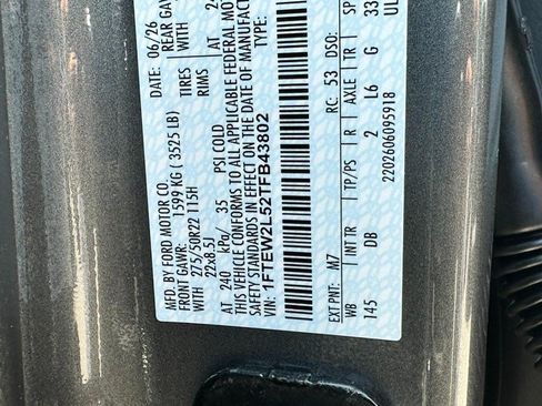 New 2026 Ford F150 STX w/ F-150 LOBO Package AWD/4WD image 14