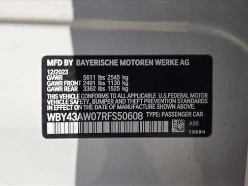 Used 2024 BMW i4 eDrive35 w/ Premium Package image 24