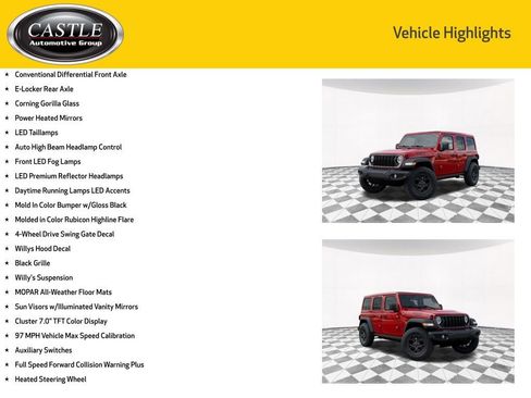 New 2025 Jeep Wrangler Willys image 15