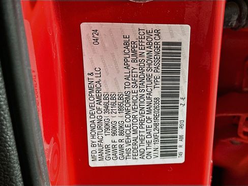 Used 2024 Honda Civic Sport image 12