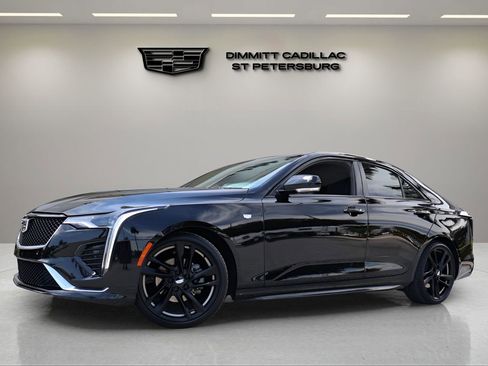Certified 2023 Cadillac CT4 Sport w/ LPO, Bronce Accent Package RWD image 1