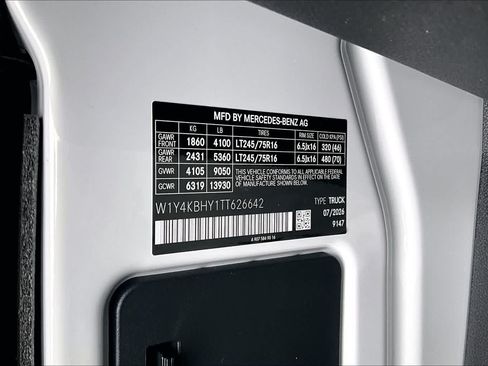 New 2026 Mercedes-Benz Sprinter 2500 image 12