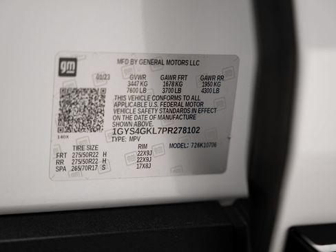 Used 2023 Cadillac Escalade Sport Platinum w/ LPO, ONYX Package AWD/4WD image 59