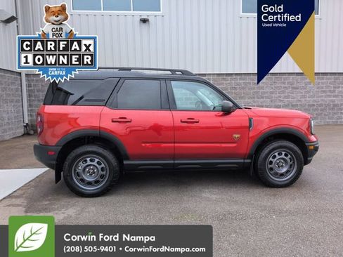 Certified 2022 Ford Bronco Sport Badlands w/ Premium Package AWD/4WD image 2