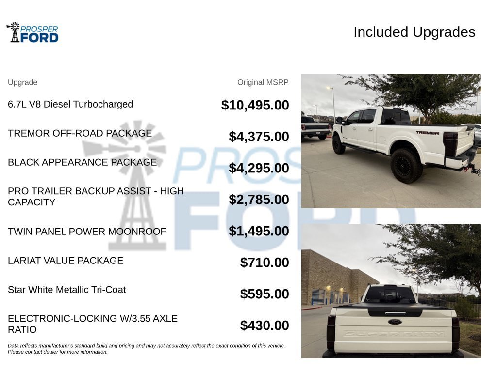 Used 2022 Ford F250 Lariat w/ Tremor Off-Road Package AWD/4WD image 3