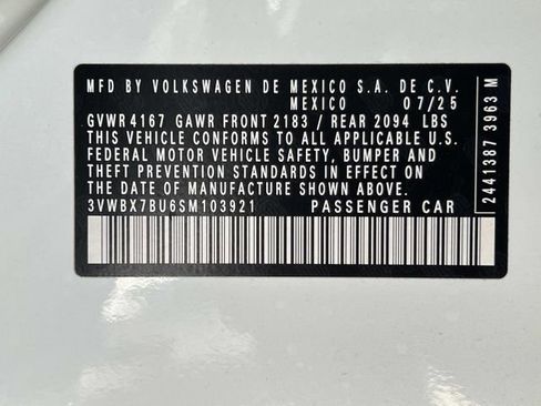 New 2025 Volkswagen Jetta Sport image 25