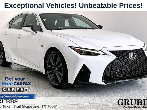 Used 2023 Lexus IS 350 F Sport w/ Navigation Package RWD image 1