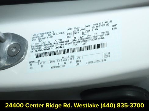 Certified 2023 Lincoln Corsair AWD image 20
