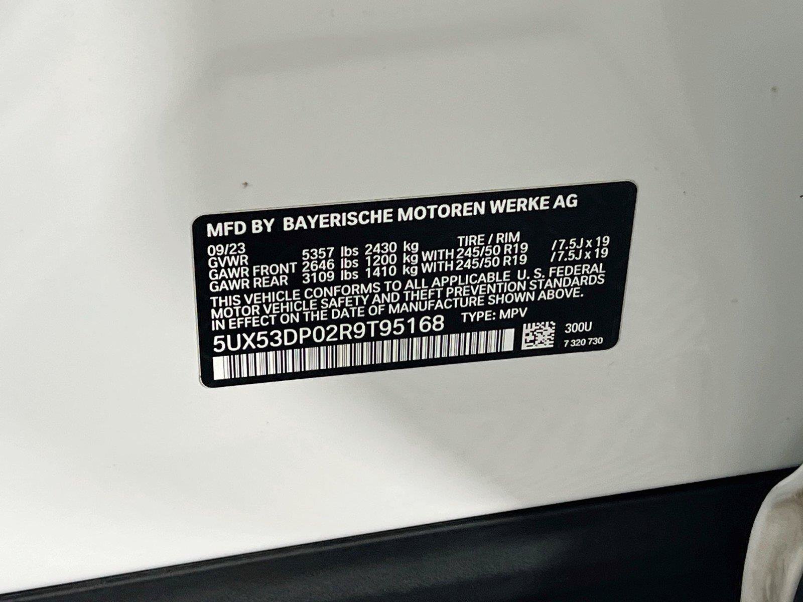 Used 2024 BMW X3 xDrive30i w/ Convenience Package AWD/4WD image 33