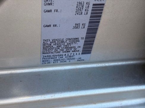 Certified 2024 Nissan Altima 2.5 SV w/ SV Premium Package FWD image 33