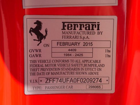 Used 2015 Ferrari F12 Berlinetta image 29