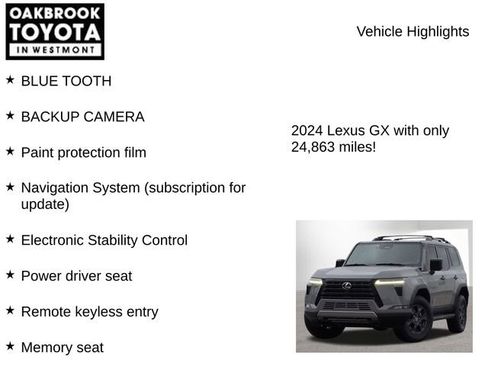 Used 2024 Lexus GX 550 AWD/4WD image 8