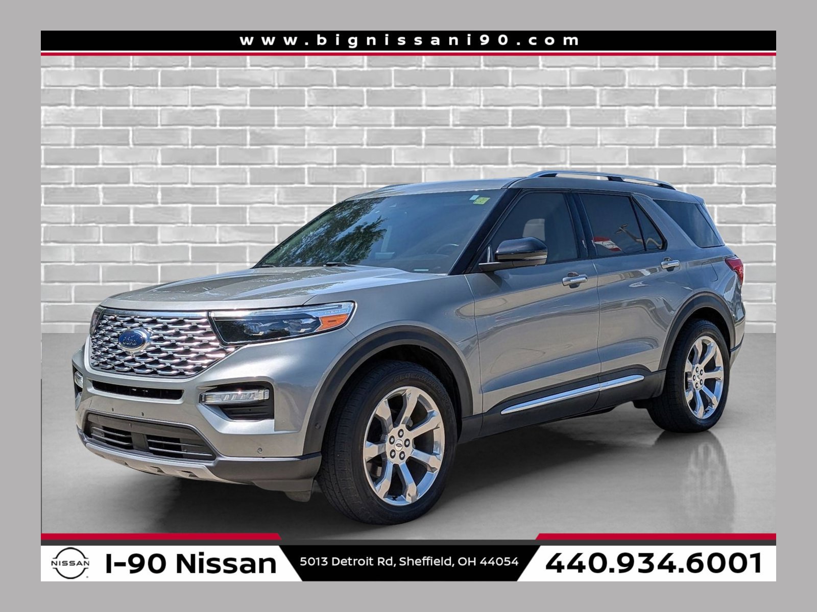 Used 2020 Ford Explorer Platinum w/ Premium Technology Package AWD/4WD image 1