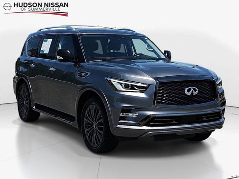 Used 2021 INFINITI QX80 Premium Select w/ Cargo Package RWD image 1