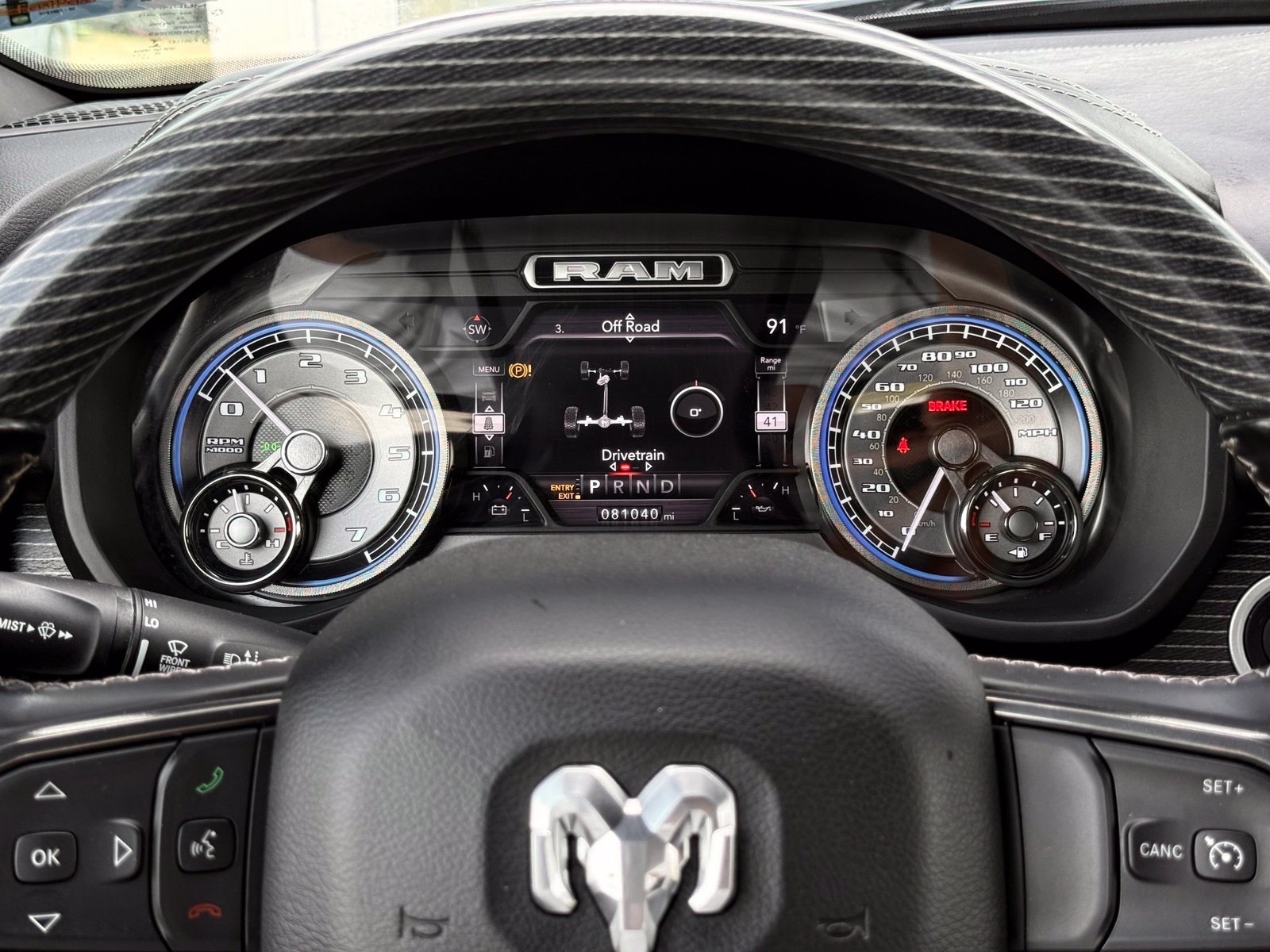 Used 2021 RAM 1500 Limited w/ Body Color Bumper Group AWD/4WD image 45