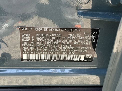 Used 2025 Honda HR-V LX image 32