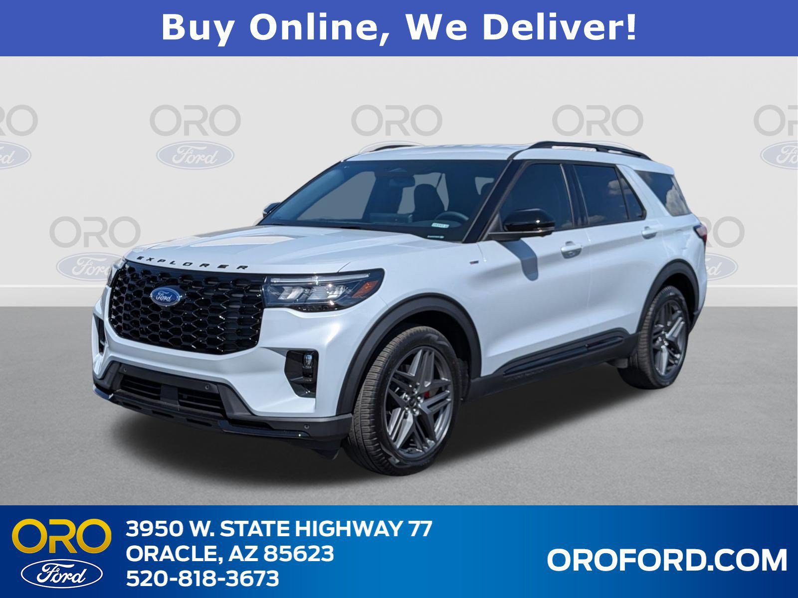 New 2026 Ford Explorer ST-Line w/ ST-Line Street Pack RWD image 1