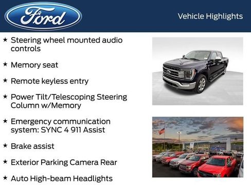 Used 2023 Ford F150 Lariat w/ Equipment Group 502A High AWD/4WD image 9