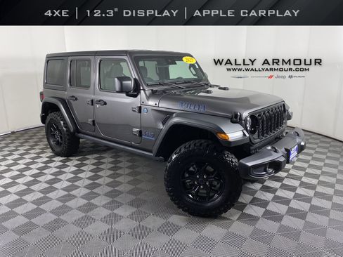 Used 2025 Jeep Wrangler Unlimited Sport S 4xe AWD/4WD image 1