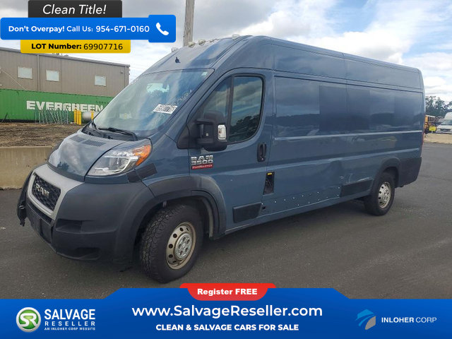 Used 2020 RAM ProMaster 3500 FWD image 1