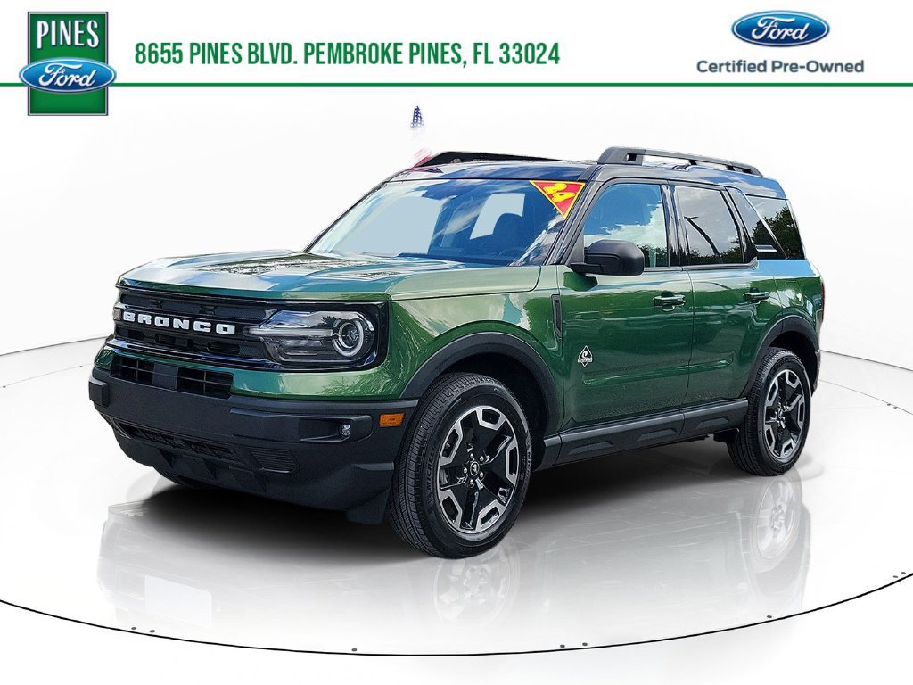 Certified 2024 Ford Bronco Sport Outer Banks w/ Tech Package AWD/4WD image 1