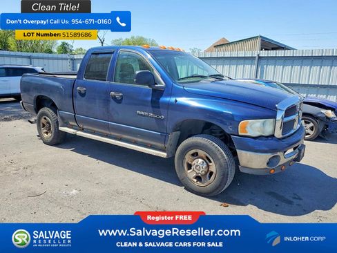 Used 2003 Dodge Ram 2500 Truck 4x4 Quad Cab image 5