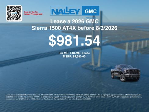 New 2026 GMC Sierra 1500 AT4X w/ LPO, Black Badging Package AWD/4WD image 3