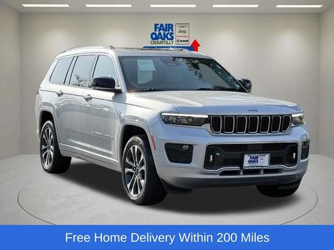 Certified 2021 Jeep Grand Cherokee L Overland w/ Luxury Tech Group IV AWD/4WD image 1