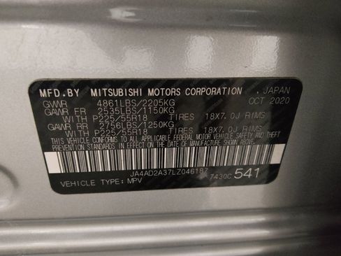 Used 2020 Mitsubishi Outlander ES FWD image 33