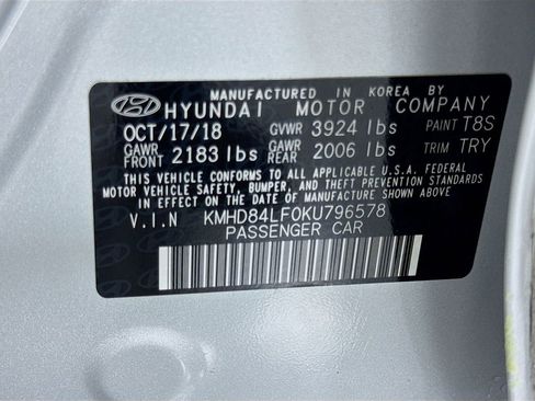 Used 2019 Hyundai Elantra Value Edition w/ Cargo Package image 32