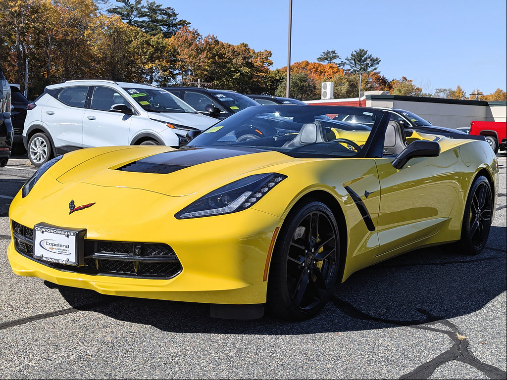 Used 2016 Chevrolet Corvette Stingray Convertible w/ 3LT Preferred Equipment Group RWD image 1
