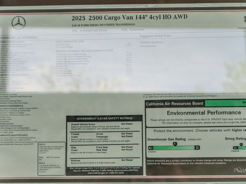 New 2025 Mercedes-Benz Sprinter 2500 image 35