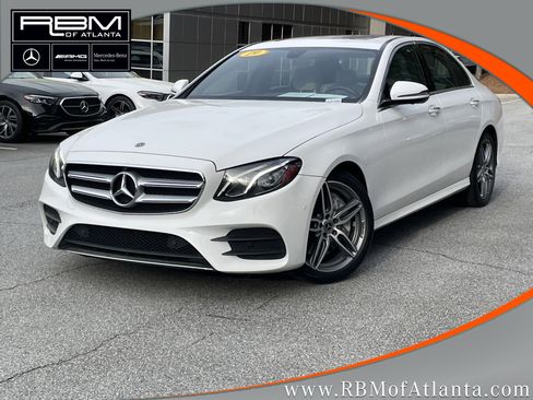 Used 2019 Mercedes-Benz E 450 4MATIC Sedan image 1
