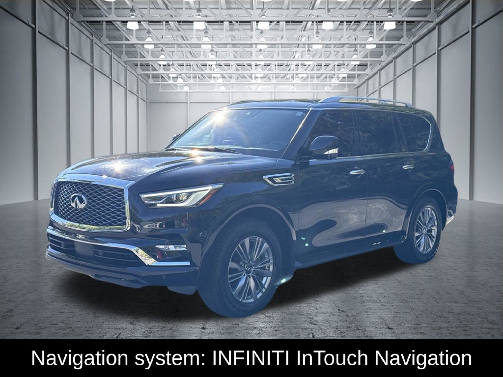 Used 2023 INFINITI QX80 Luxe w/ Cargo Package AWD/4WD image 3