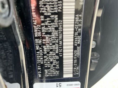 Used 2022 Toyota Camry LE FWD image 9