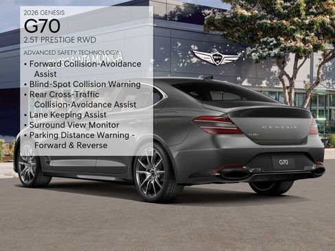 New 2026 Genesis G70 2.5T Prestige image 7