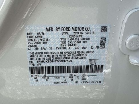 New 2026 Ford Explorer Active w/ Active Comfort Package AWD/4WD image 28