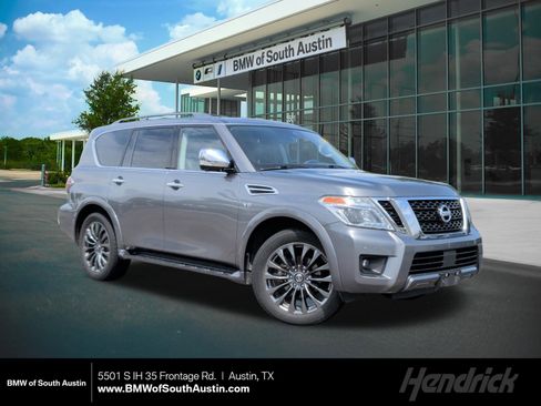 Used 2020 Nissan Armada Platinum w/ Interior Lighting Package AWD/4WD image 1