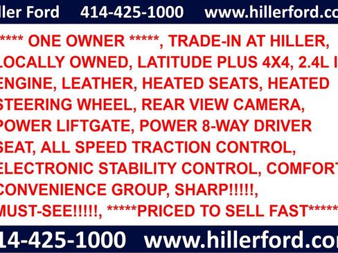 Used 2019 Jeep Cherokee Latitude Plus w/ Comfort/Convenience Group AWD/4WD image 2