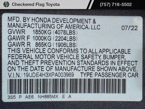 Used 2023 Acura Integra A-Spec FWD image 22