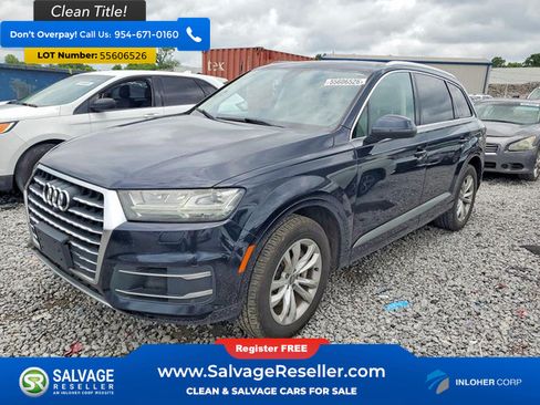 Used 2017 Audi Q7 3.0T Premium Plus AWD/4WD image 1